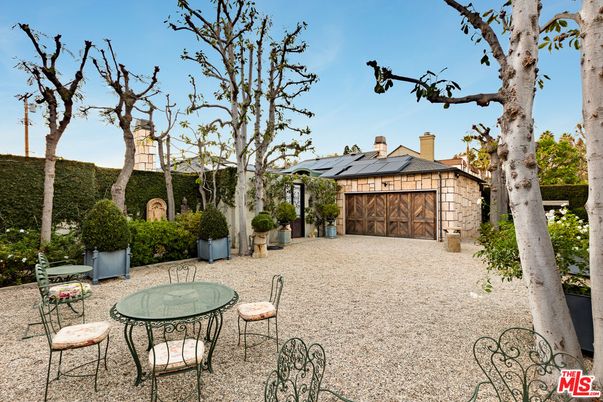 Backyard, Detached Garage, Exterior, Solar Panels