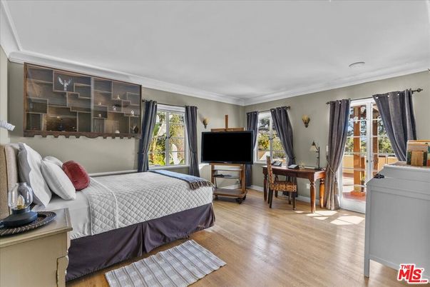 Bedroom, Home Office, Interior, Wood Texture Flooring