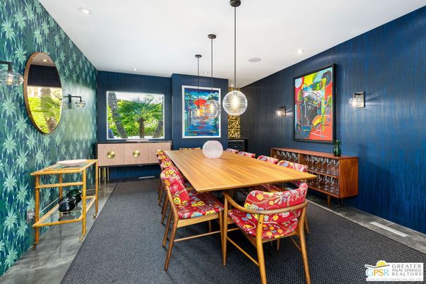 Dining room, Interior, Pendant Lights, Recessed Lighting