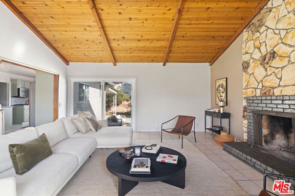 Fireplace, Interior, Living room, Stone Walls, Wooden Beams, Wooden Ceilings