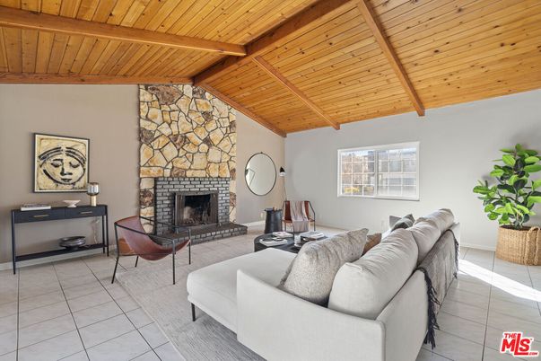 Fireplace, Interior, Living room, Stone Walls, Wooden Beams, Wooden Ceilings