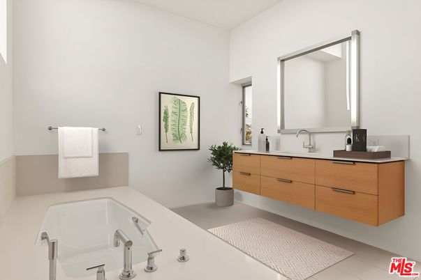 Bathroom, Dual Sink Vanities, Interior