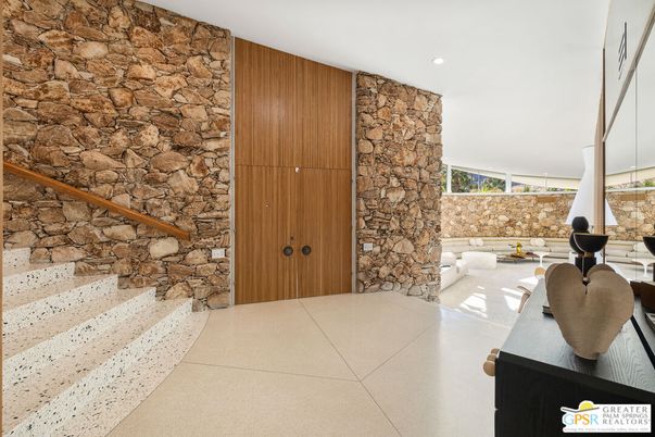 Interior, Recessed Lighting, Stone Walls
