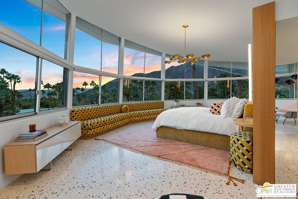 Bedroom, Interior, Pendant Lights, Sun Room