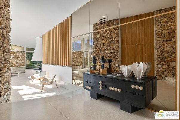 Interior, Recessed Lighting, Stone Walls