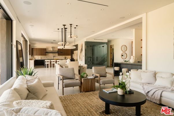 Interior, Kitchen, Living room, Pendant Lights, Recessed Lighting, Stainless Steel Appliances