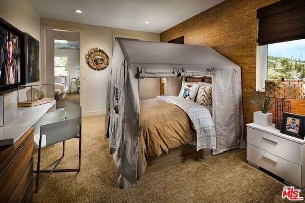 Bedroom, Home Office, Interior, Recessed Lighting