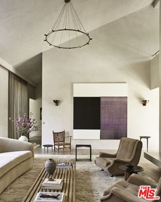 Interior, Living room, Pendant Lights, Wood Texture Flooring