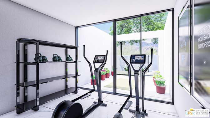 Fitness Equipment, Interior, Marble