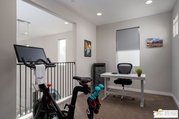 Fitness Equipment, Home Office, Interior, Recessed Lighting