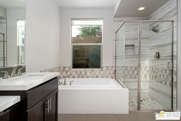 Bathroom, Glass Shower, Interior, Marble Walls, Recessed Lighting
