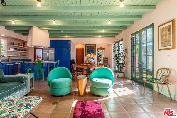 Dining room, Interior, Kitchen, Wooden Beams
