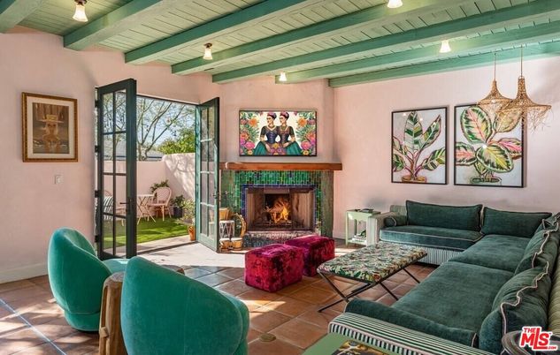 Fireplace, Interior, Living room, Wooden Beams, Wooden Ceilings