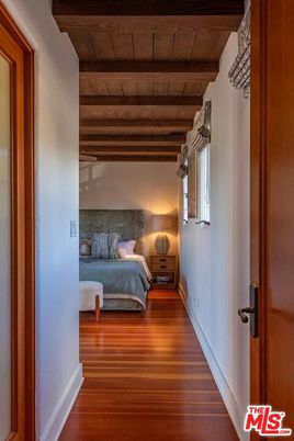 Bedroom, Interior, Wooden Beams, Wooden Ceilings, Wood Texture Flooring