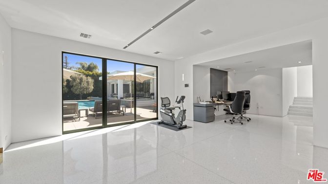 Home Office, Interior, Recessed Lighting