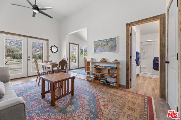 Dining room, Interior, Wood Texture Flooring