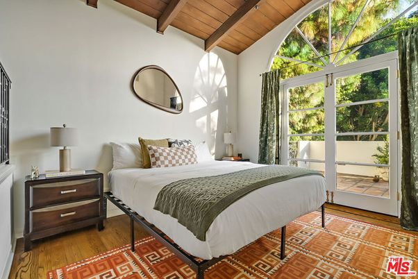 Bedroom, Interior, Wooden Beams, Wooden Ceilings, Wood Texture Flooring