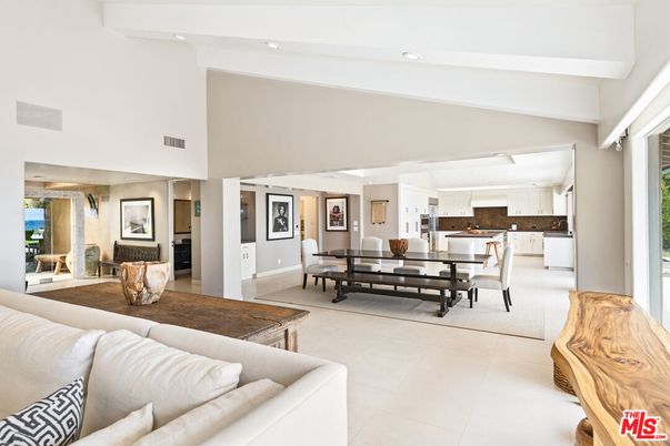 Dining room, Interior, Kitchen, Living room, Recessed Lighting, Stainless Steel Appliances