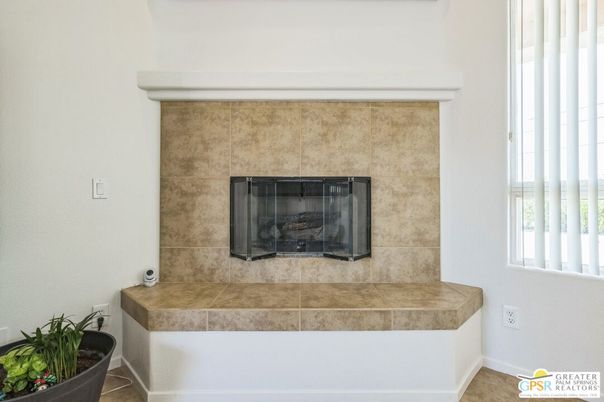 Bathroom, Fireplace, Interior