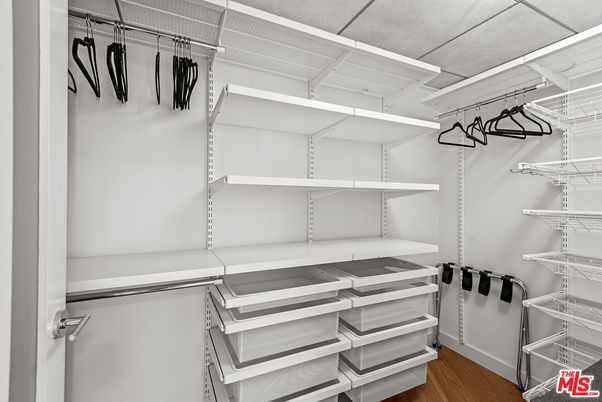 Interior, Walk-in Closets, Wood Texture Flooring