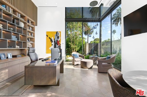 Home Office, Interior, Recessed Lighting