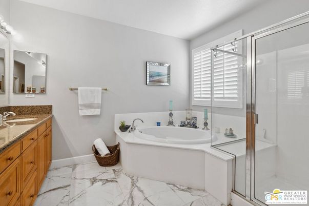 Bathroom, Glass Shower, Interior, Marble