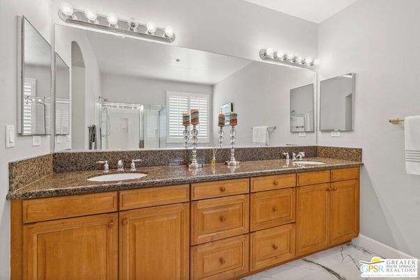 Bathroom, Dual Sink Vanities, Interior, Marble