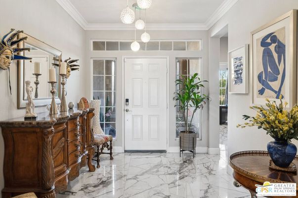 Interior, Marble, Pendant Lights