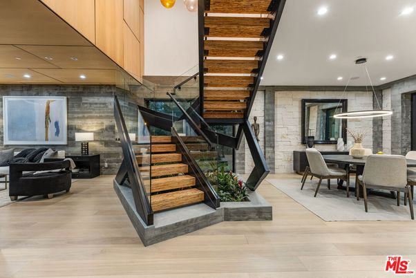 Dining room, Interior, Pendant Lights, Recessed Lighting, Stone Walls, Wooden Beams, Wooden Ceilings, Wood Texture Flooring