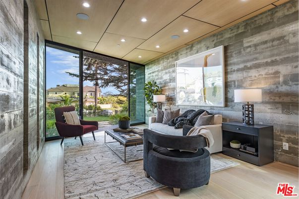 Interior, Living room, Recessed Lighting, Wooden Ceilings, Wood Texture Flooring