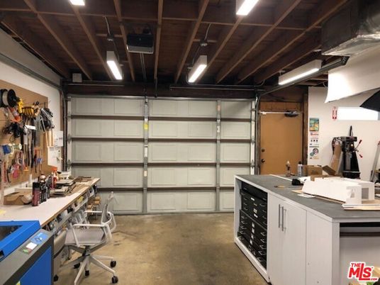 Garage, Home Office, Interior, Wooden Beams, Wooden Ceilings