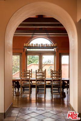 Chandelier, Dining room, Interior, Pendant Lights, Wood Texture Flooring