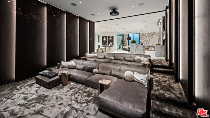 Interior, Recessed Lighting, Theatre Room