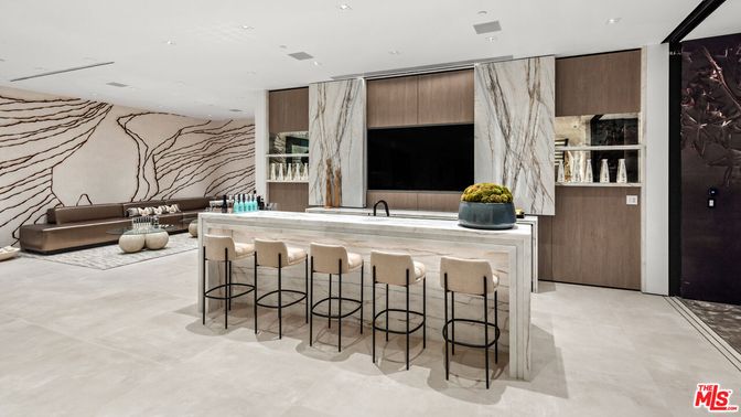 Interior, Marble Walls, Recessed Lighting