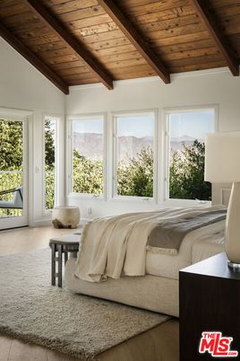 Bedroom, Interior, Wooden Beams, Wooden Ceilings, Wood Texture Flooring