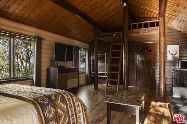 Bedroom, Interior, Wooden Beams, Wooden Ceilings, Wood Texture Flooring, Wooden Walls