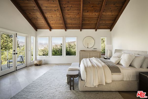 Bedroom, Interior, Wooden Beams, Wooden Ceilings