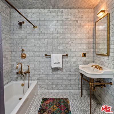 Bathroom, Interior, Stone Walls