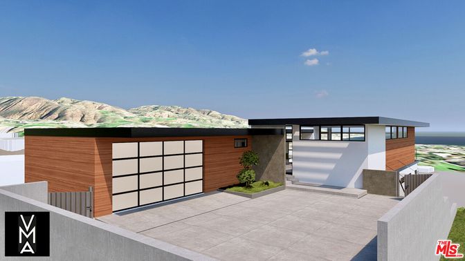 Attached, Exterior, Facade, Water, Modern