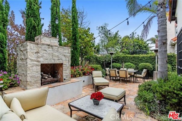 Backyard, Exterior, Fireplace