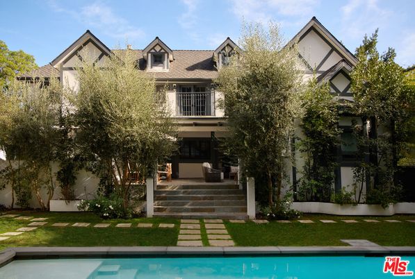 Exterior, Facade, Pool, Tudor Revival