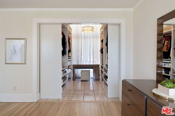 Interior, Walk-in Closets, Wood Texture Flooring