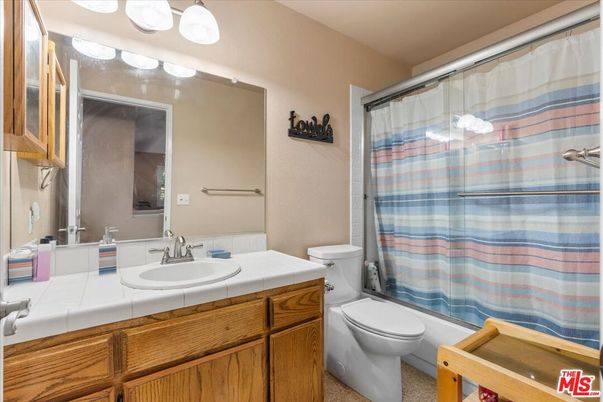 Bathroom, Glass Shower, Interior, Tile Countertops