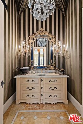 Bathroom, Chandelier, Dual Sink Vanities, Interior