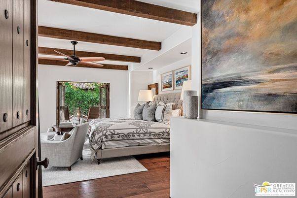 Bedroom, Interior, Wooden Beams, Wood Texture Flooring
