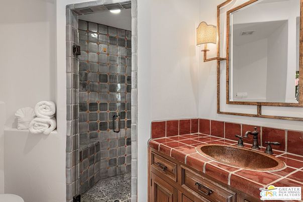 Bathroom, Interior, Tile Countertops