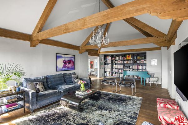 Interior, Living room, Wooden Beams, Wood Texture Flooring