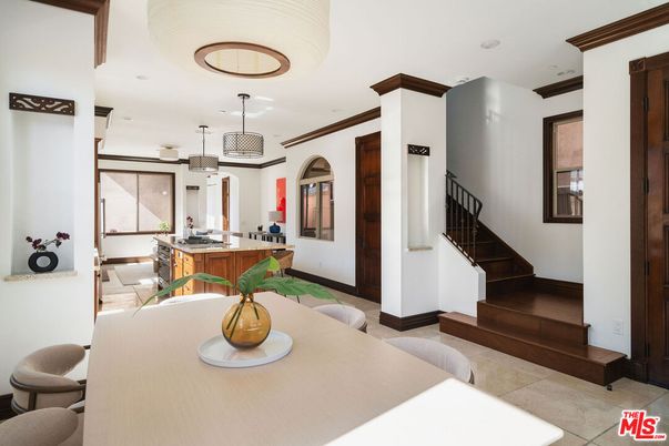 Dining room, Interior, Kitchen, Pendant Lights, Recessed Lighting