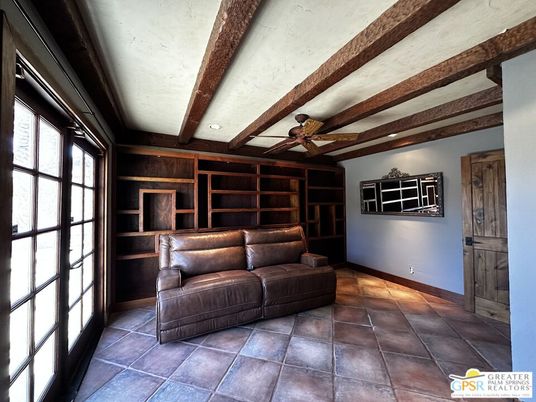 Interior, Recessed Lighting, Wooden Beams