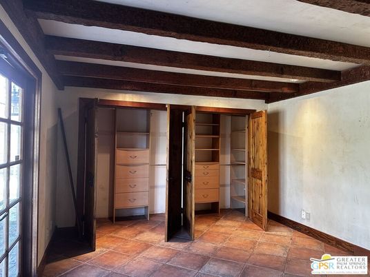 Interior, Walk-in Closets, Wooden Beams